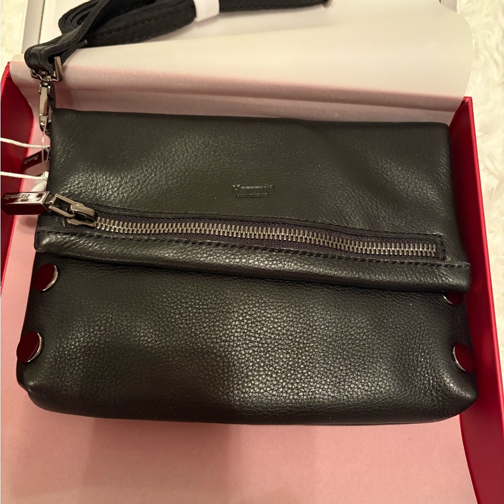 Hammitt Black NWT Crossbody Bag with Silver Zipper
Style is *VIP sml blk-GM - Picture 4 of 10